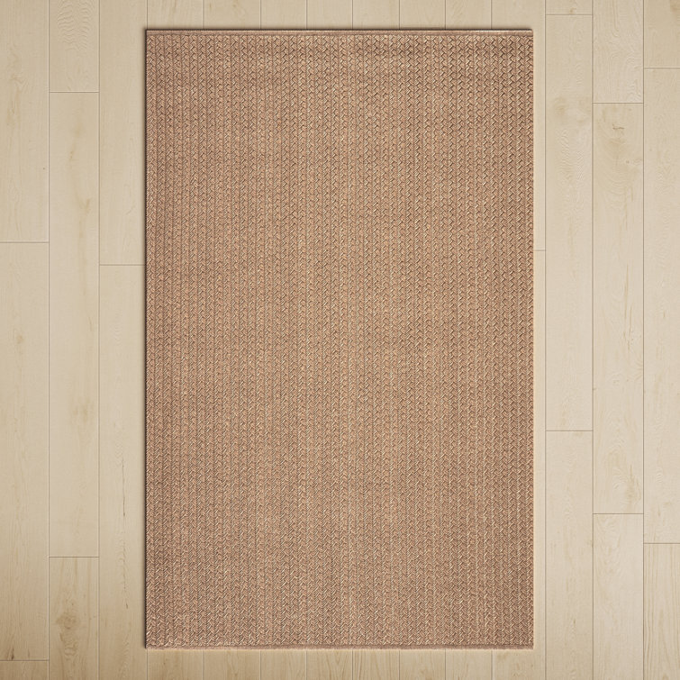 Cullen Light Tan Indoor/Outdoor Rug Birch Lane